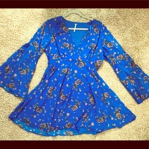 Free People Bell long Sleeve Dress